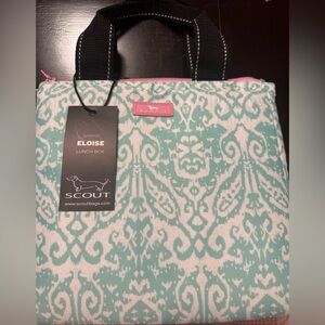 NWT Scout Eloise Lunch Box Take Me to Turq Insulated Bag Lunch Tote